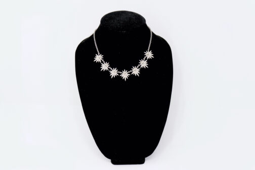 Charm & Lovely introduces INC Silver-Tone Pave Star Statement Necklace, 17" inches + 3" inch Extender