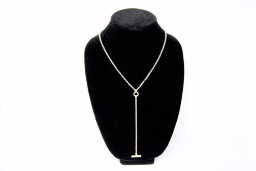 Charm & Lovely Quality Fashion Accessories introduces Lucky Brand Silver-Tone Long Lariat Necklace - 30" inches
