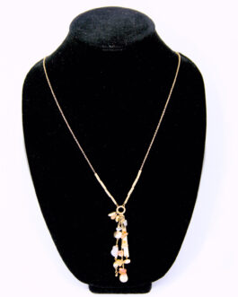 Charm & Lovely introduces Style & Co. Gold-Tone Multi Charm and Long Pendant Necklace. Necklace length of 33 1/2" inches + 3" inch extender and drop 4" inches.