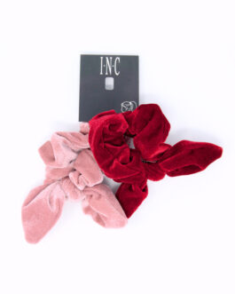 Charm & Lovely Quality fFashion Accessories, introduces I.n.c. International Concepts Bow Hair Scrunchie Set - 2PC, Soft hair scrunchies each sport a bow design in this cute two-piece set from I.n.c. International Concepts